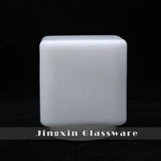 Schraube Opalglas Cube Lampenschirm