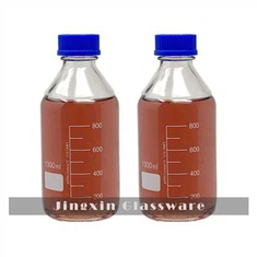 Reagenzflasche aus Borosilikatglas